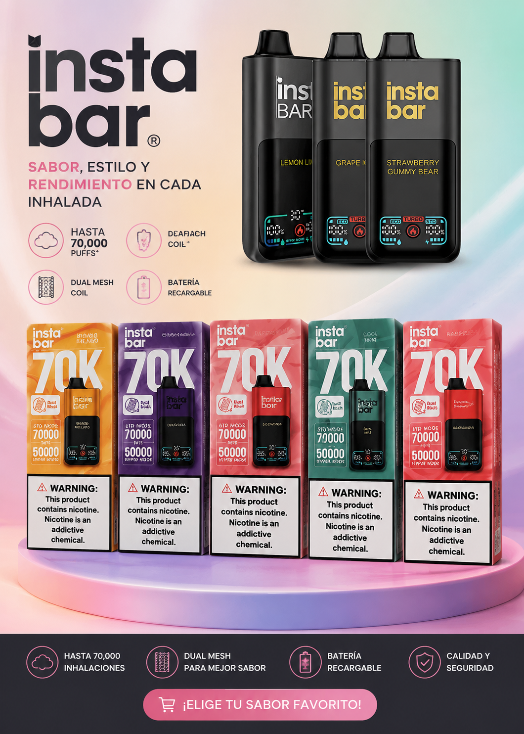 .INSTA BAR 70.000 HITS